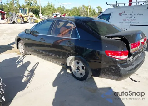 2004 Honda Accord 2.4 Lx из США, поврежденный, VIN 1HGCM56334A110557